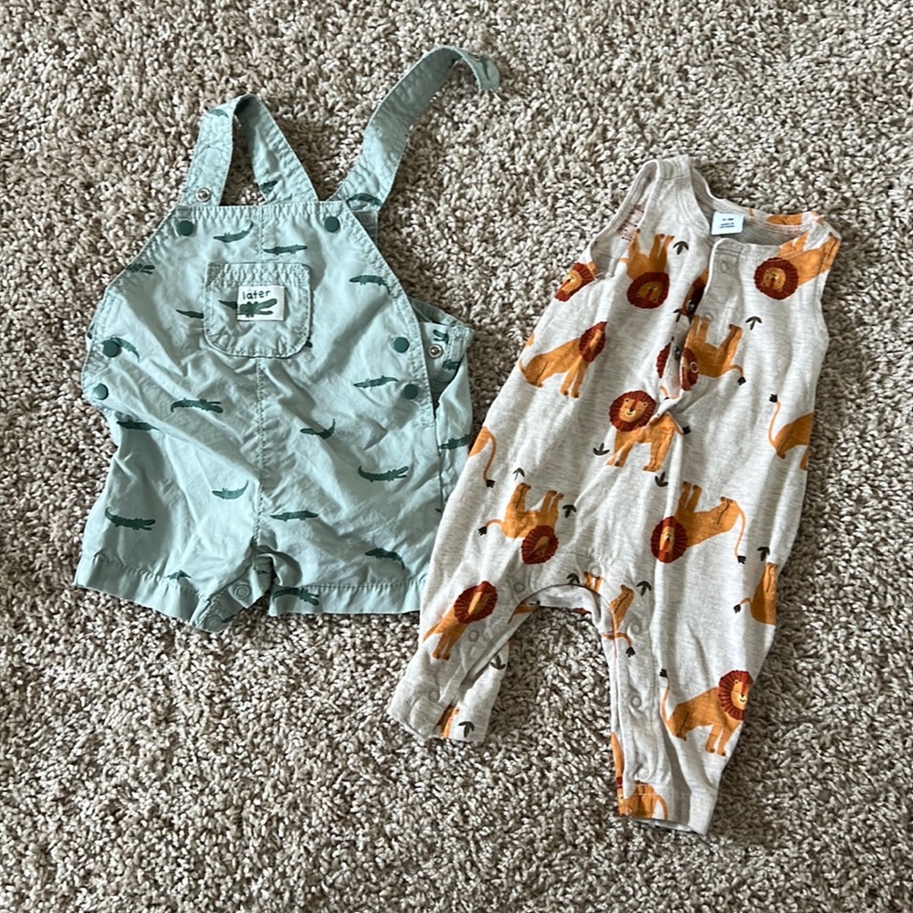 Later Gater & Lion baby Overalls